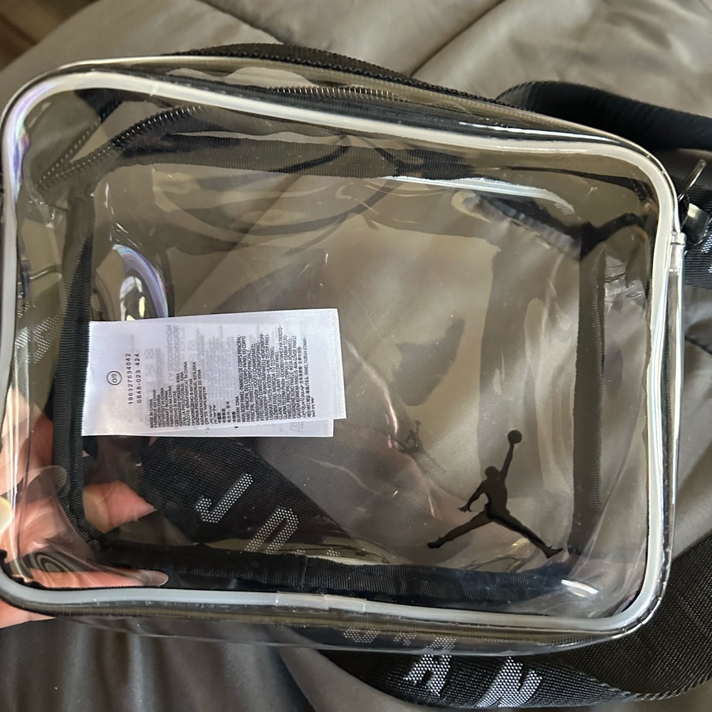 Jordan clear crossbody
